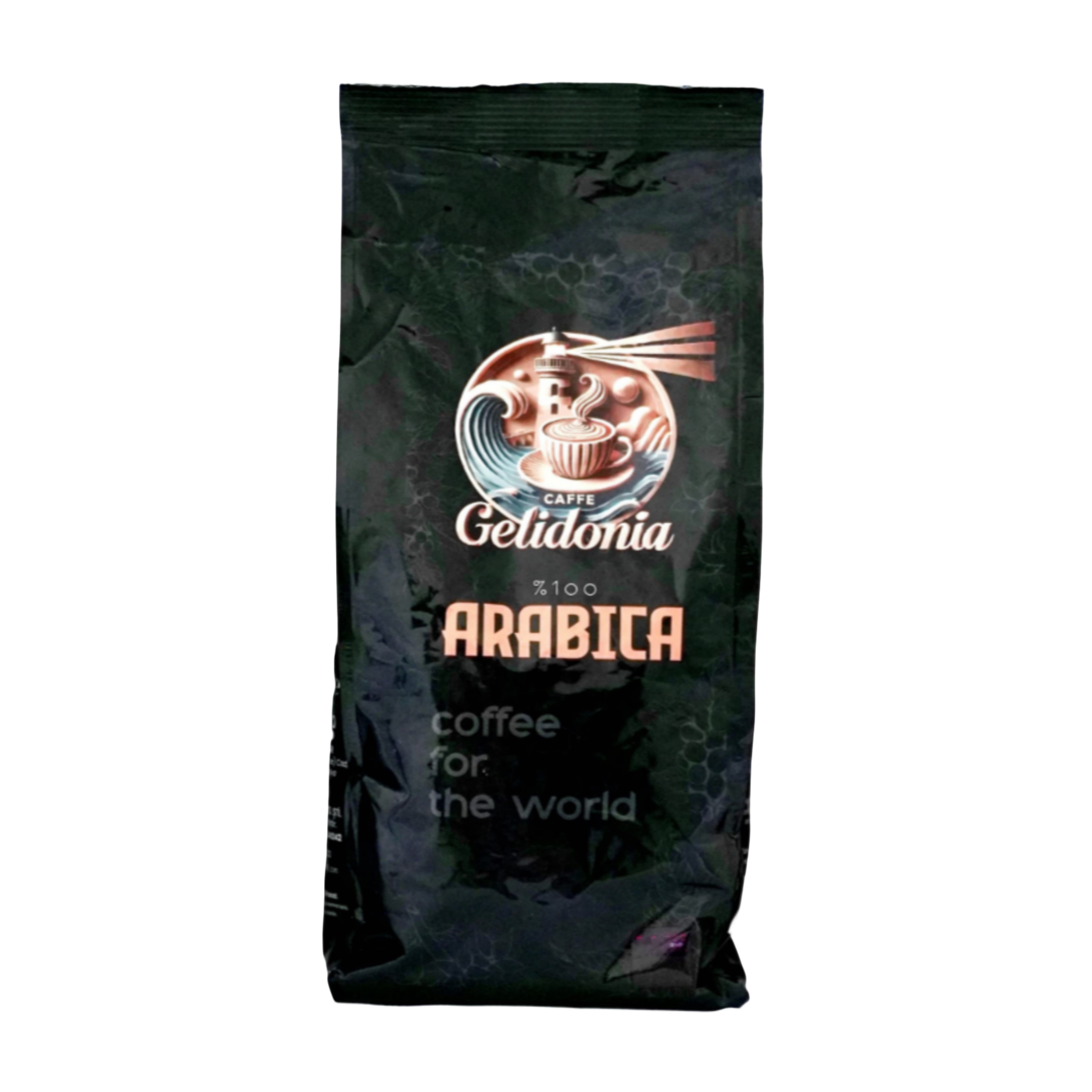 CAFFE GELİDONİA BLACK ESPRESSO ÇEKİRDEK KAHVE 500 GR