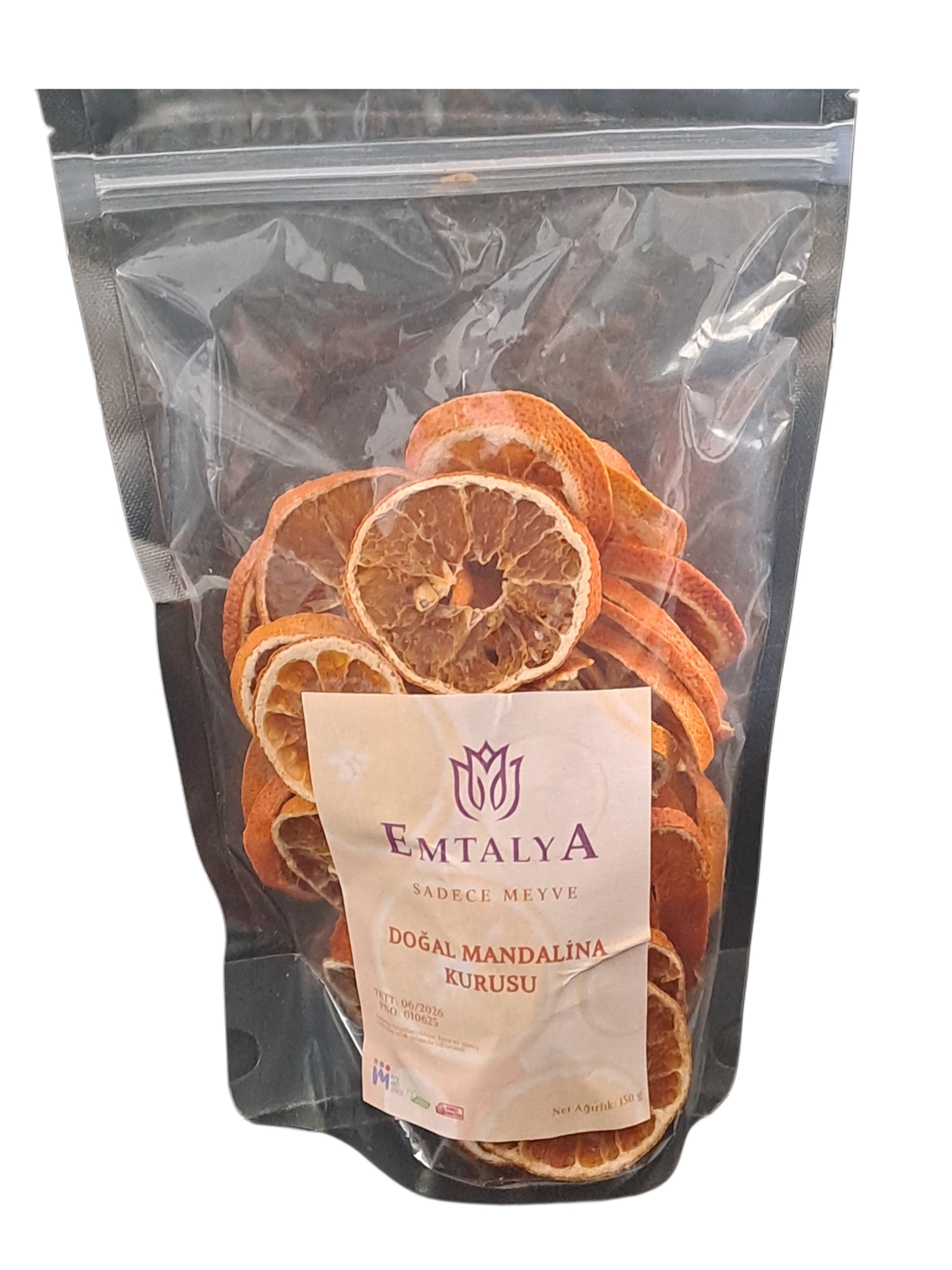 EMTALYA MANDALİNA KURUSU 150 GR