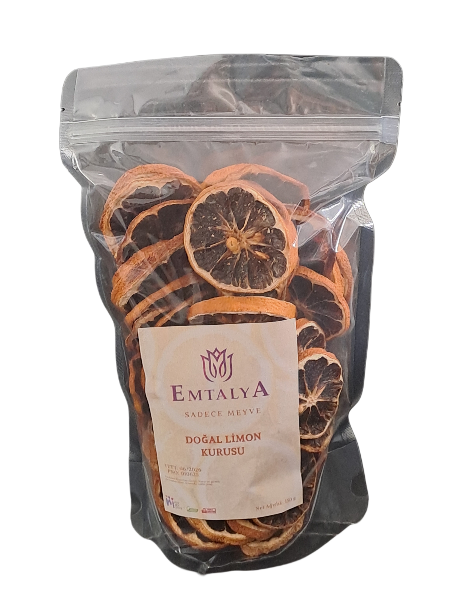 EMTELYA LİMON KURUSU 150 GR